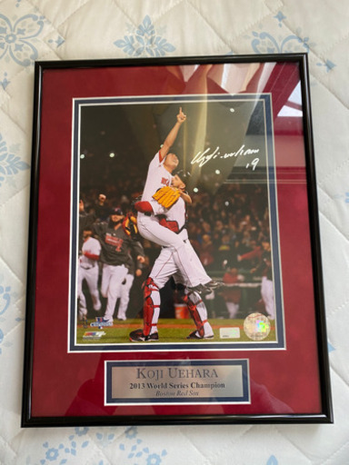 直筆サイン　上原浩治