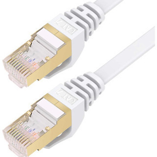 ‼️✨全日本市場最安値挑戦中✨‼️【新品】LANケーブル Cat7 フラットケーブル 10Gbps 600MHz RJ45 コネクタ付き ギガビット 高速 イーサネットケーブル 金メッキ 爪折れ防止 カテゴリー7 家庭用 業務用 PS3 PS4 Xbox アクセスポイント等に適用います ランケーブル 25M ホワイトの画像