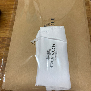 COACH 未使用箱(長財布用袋付き)