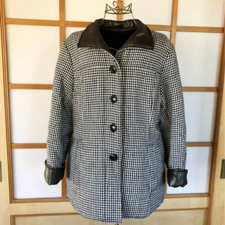 レディース 中綿ブルゾン  美品 (リバーシブル)の画像