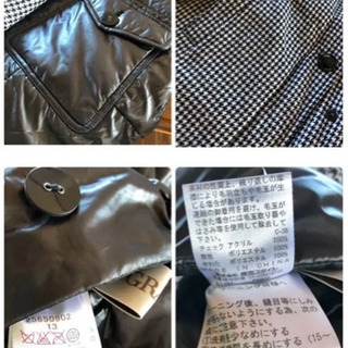 レディース 中綿ブルゾン  美品 (リバーシブル)の画像