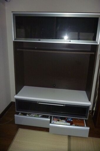 格安３千円　美品　書類入れ　引き出し付き　テレビボード　120サイズ