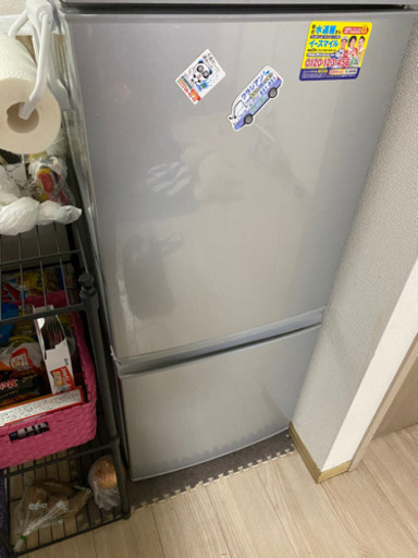 シャープ 137L 冷蔵庫