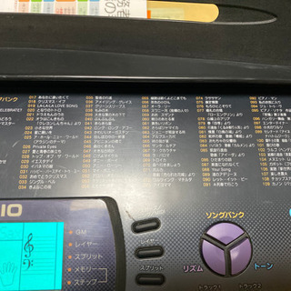 ※軽度の接触不良あり。配送可　カシオ　CTK-660L 電子ピアノ　付属品あり　の画像