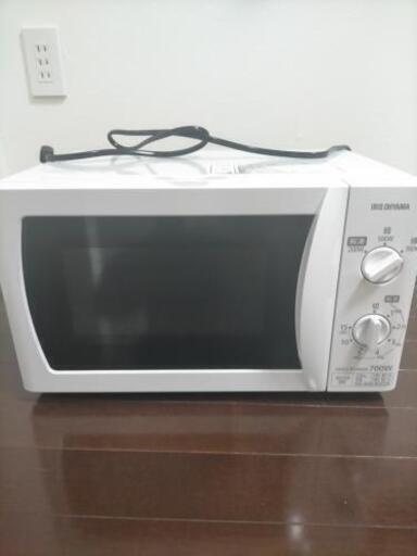 【決まりました】電子レンジ