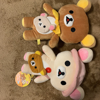 ぬいぐるみ各種　・なめこ栽培キット　・リラックマ　・ぷよぷよ　・プルートの画像