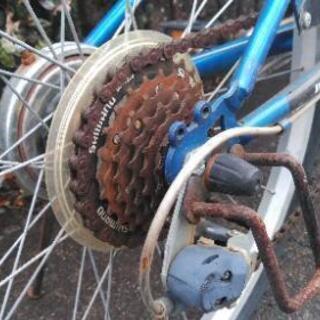 子供用自転車24インチの画像