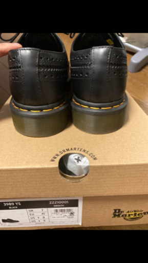 Dr.Martens 3989 UK7 ドクターマーチン ブローグシューズ