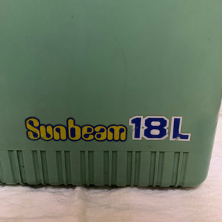 クーラーボックス　レトロかわいい　18Lの画像