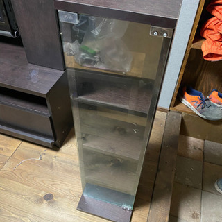 ガラス ラック あげますの画像