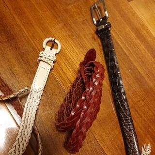 フリーサイズベルト三本の画像