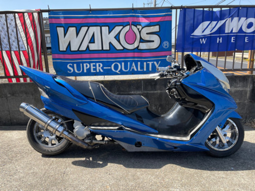 下取り、交換もok フルカスタム CJ43 スカイウェイブ ロンホイ 7色ラメ ブルーメタリック