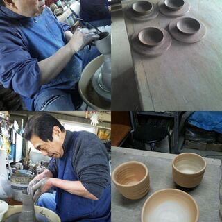 ＼＊陶芸＊電動ろくろ体験＊／少人数でゆっくり楽しめる♪自分の好きなものを作ろう！材料費込み！♪駅からの送迎もあり♪のプランの画像