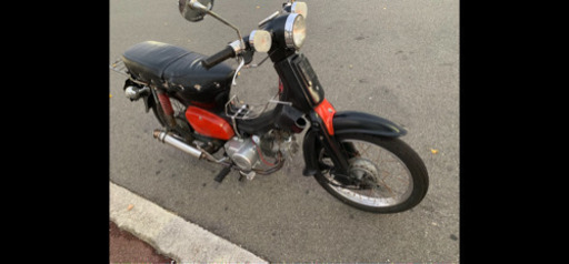 スーパーカブ　カスタム　125ccの4速に載せ替え　改造多数　公認