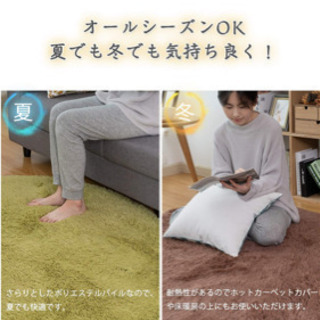 ふわふわカーペット（お取引終了しました）の画像