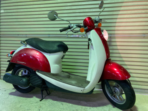 【売約済】実働 BT新品 キャブOH済み ホンダ AF55 スクーピー 4スト原付バイク スクーター