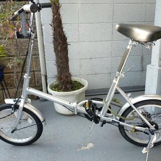 本日中取りにお譲りした方のみ半額にします。折りたたみ自転車　新品...