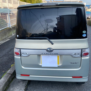 タントカスタム　今月車検3／27乗って帰れます