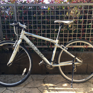 ☆ルイガノ クロスバイク 3×8speed 軽量アルミフレーム ホワイト LOUIS