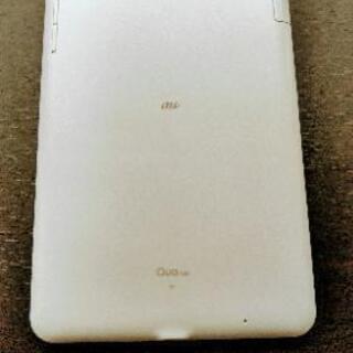 【※交渉中】タブレット【Qua tab 01、ホワイト】の画像