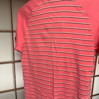 バーバリー BURBERRY ポロシャツ 中古 サイズM ピンク色の画像