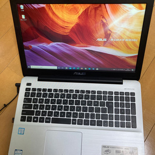 Win10 core i5 ASUS X555UA-6200F おまけ付き 電源難あり