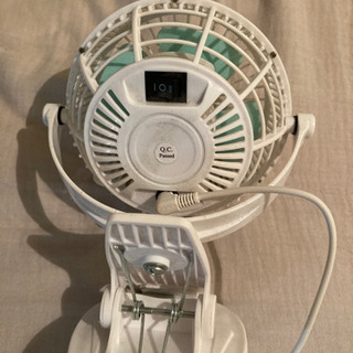 サーキュレーター (ミニ扇風機) USBの画像