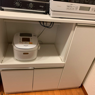 食器棚　レンジ台　キッチンボード　3/19までお渡し可能な方のみの画像