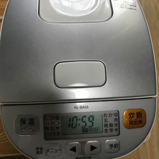 取引先成立しました。炊飯器(象印製3合用)の画像