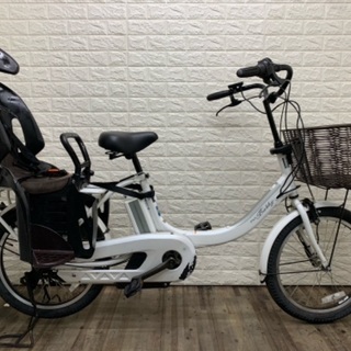 YAMAHA PAS babby ホワイト 新基準 電動アシスト自転車