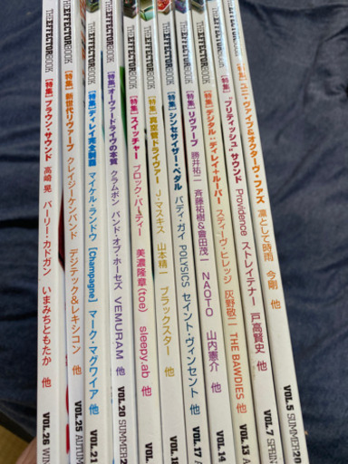 THE EFFECTOR book 10冊まとめて