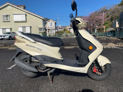 海外製 125 cc 原付 2種 スクーター 4スト 実動 書類 鍵あり