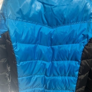 TK タケオ キクチ 中古ダウンジャケット 青 Mサイズの画像