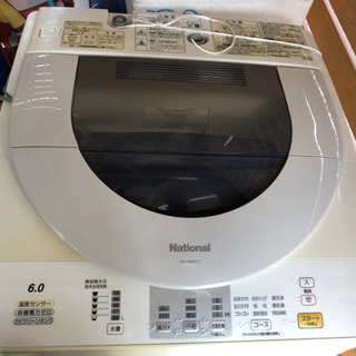 【中古】松下電器　6.0キロ　洗濯機の画像