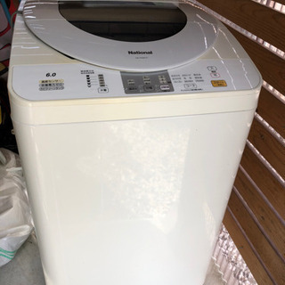 【中古】松下電器　6.0キロ　洗濯機の画像