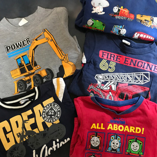 100サイズ長袖　乗り物　決まりました