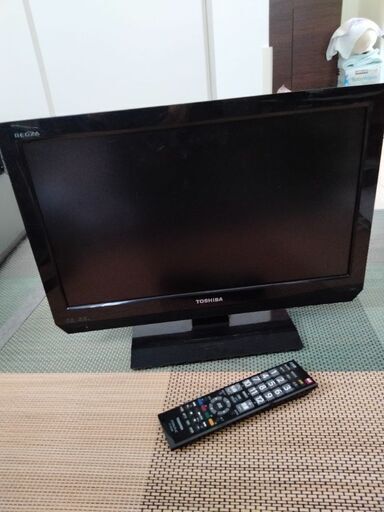 東芝☆REGZA 19インチ 19B3中古品☆現金取引