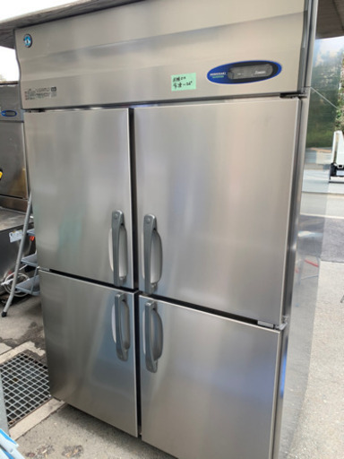 ☆中古品　ホシザキ業務用縦型冷凍庫　4枚トビラ インバーター　2015年HF-120Z3☆