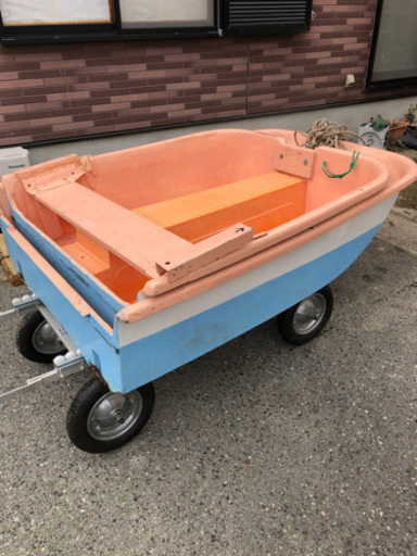 2分割ボート（２馬力船外機＋おまけ付き）