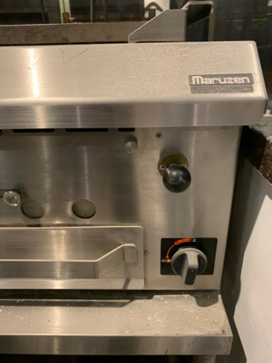 マルゼン　炭火焼グリラー　MCK-125　下火式焼物器　セラミック　業務用　グリドル　店舗　厨房　炭焼き