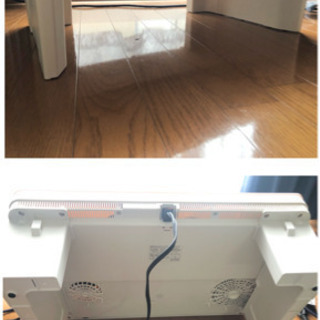 アイリスオーヤマ　2口IHコンロ脚付き　白の画像