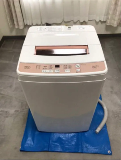 [取引決定済]2019年製AQUA洗濯機 AQW-KS6G 6kg