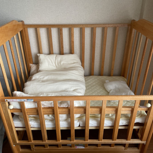 決まりました。布団セット　ミニベビーベッド　ベビーベッド　再値下げしました