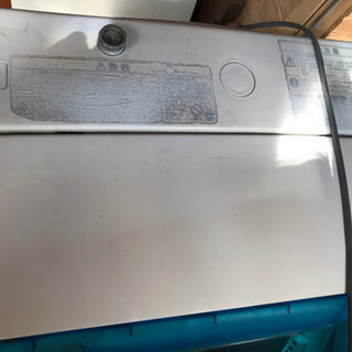 取引中！ナショナル洗濯機！取りに来て頂ける方にあげます！の画像
