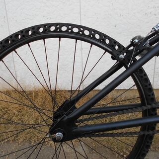 RUN EASY BMX風バイク 24インチ ノーパンクタイヤの画像