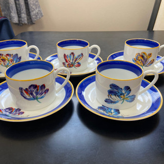【未使用】KENZO コーヒーカップ　5客セット