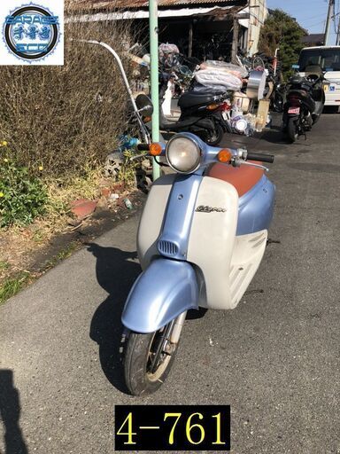 お取引頂きました。愛知県公安委員会許可業者(オートバイ商)☆GARAGE-ECO千音寺☆ホンダ　ジョルノAF24 水色　4-761名古屋市中川区より!!