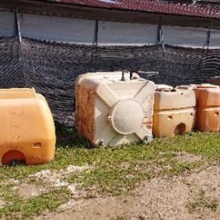 【売切御礼】貯水タンク、雨水タンク1000L.1500L 計5個