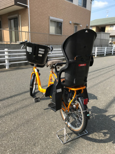 ※【成立済】値下げ※【美品】子ども乗せ自転車20インチ 3段変速 【FRACKERS・自転車あさひ購入』