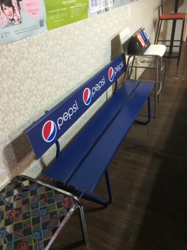 ペプシ　組み立て　軽量ベンチ